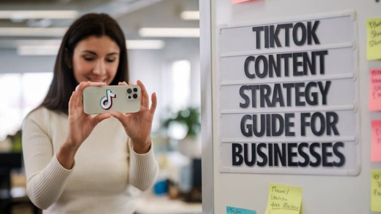 "Réussir sa stratégie de contenu sur TikTok : guide pour les entreprises"