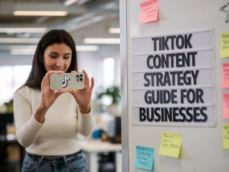 "Réussir sa stratégie de contenu sur TikTok : guide pour les entreprises"